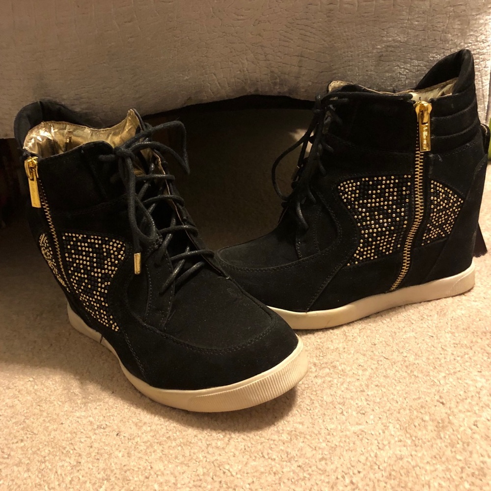 Dollhouse Wedge Sneakers